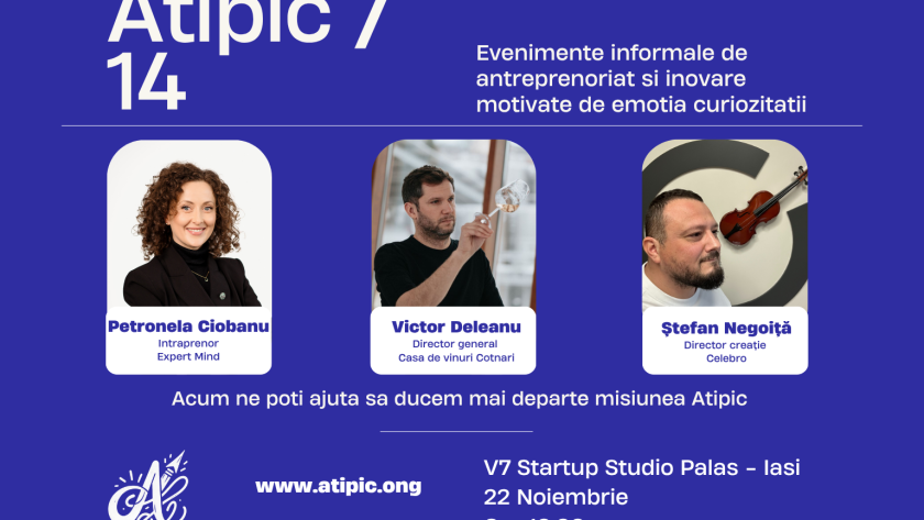 ATIPIC – Comunitatea antreprenorială din Iași | Conectăm oameni și idei spre succes
