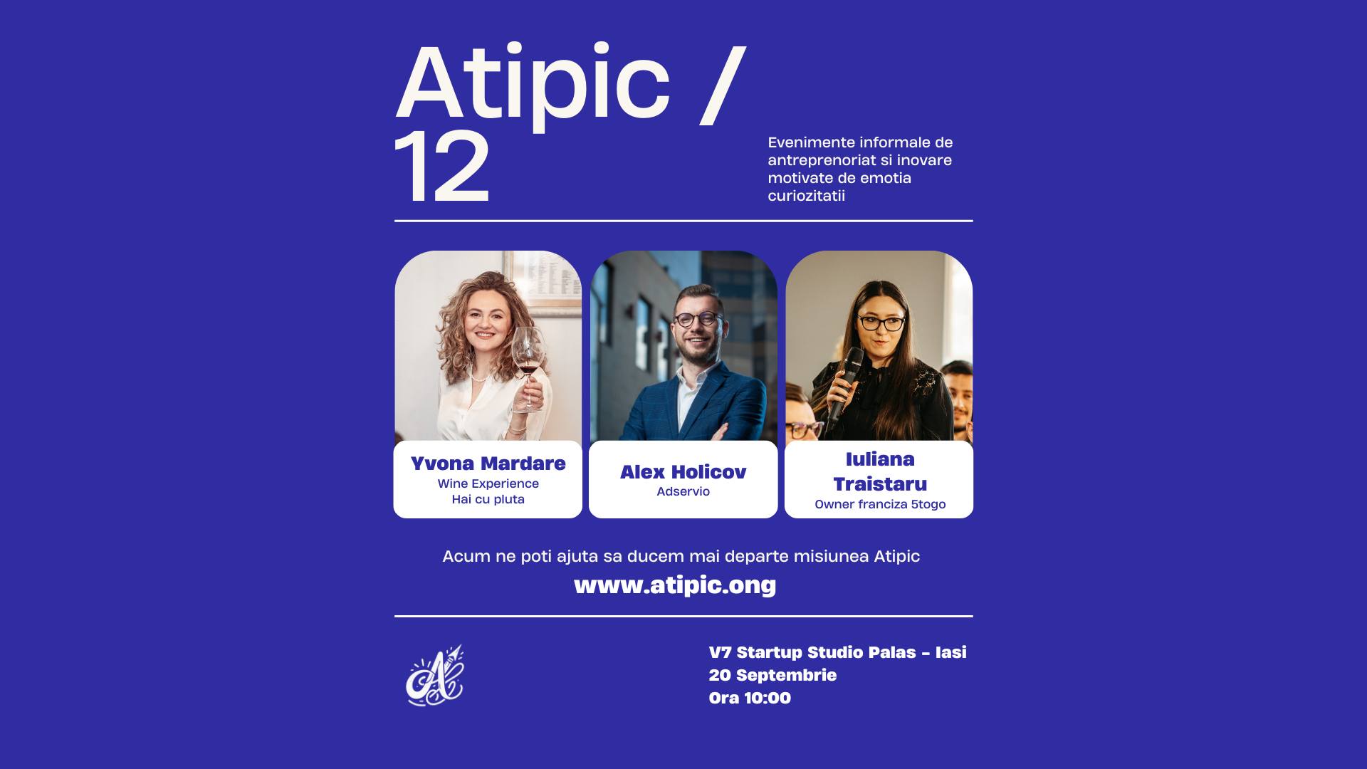 A.T.I.P.I.C. = autenticitate, transformare, inovare, parteneriat, impact, comunitate