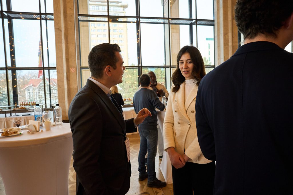 Andrei Ungureanu la forumul de afaceri de la Chișinău, reprezentând Comunitatea ATIPIC